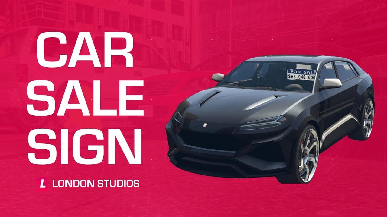 Car Sale Sign media 1
