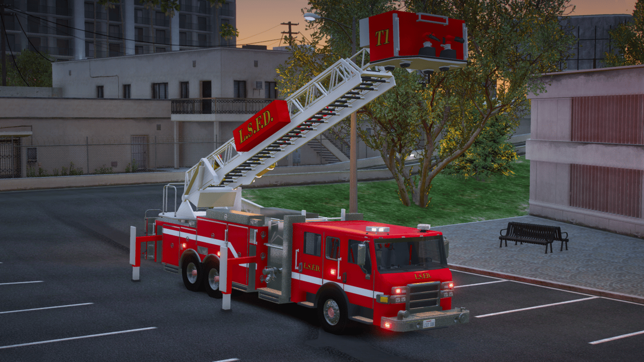 American Rearmount Ladder (Smart Vehicle) media 1