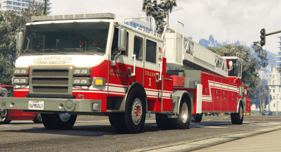 Tiller Ladder Truck (Smart Vehicle)